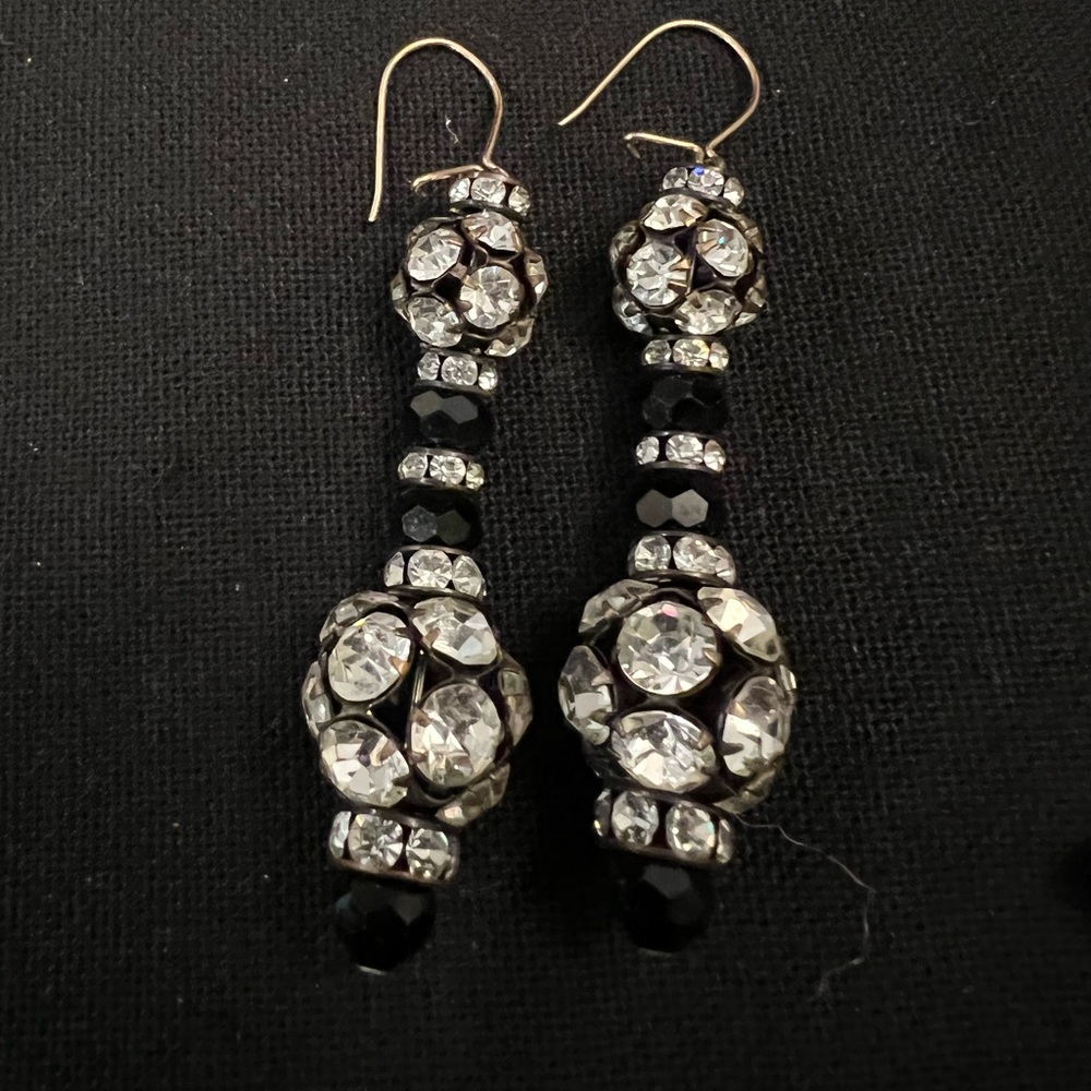 Pretty earrings from the late 1980’s